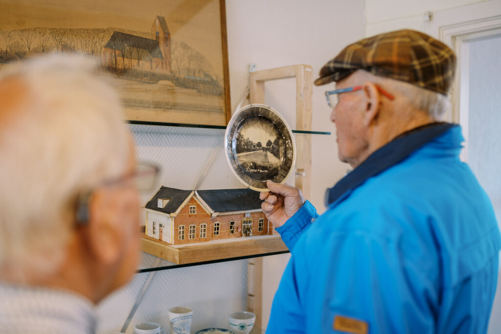 Een oud schaaltje in het CHC Loppersum