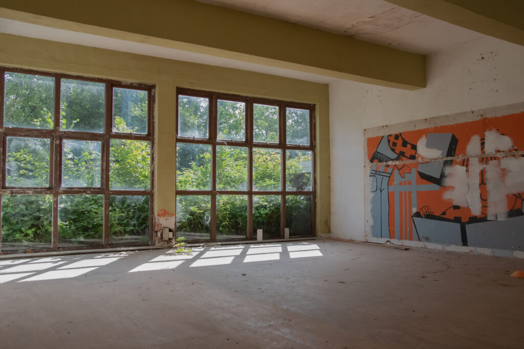 Binnenruimte Kunstcentrum De Ploeg